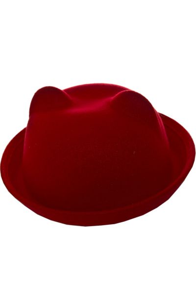 Шляпа фетровая детская FD16001 красный