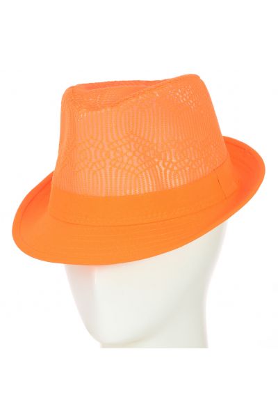 Шляпа Челентанка 12017-5 оранжевый