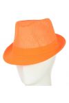 Шляпа Челентанка 12017-5 оранжевый