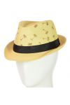 Шляпа Челентанка 12017-26 молочный