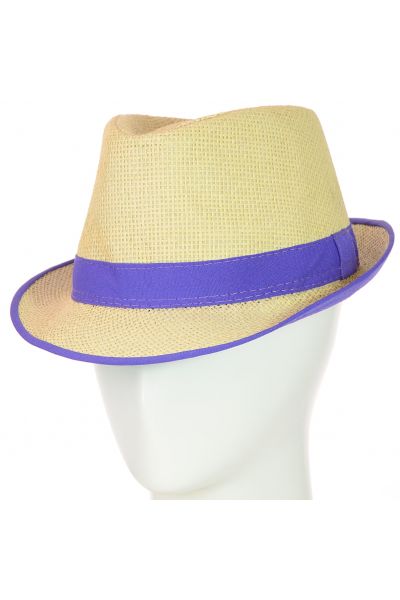 Шляпа Челентанка 12017-1 фиолетовый