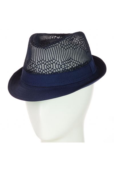 Шляпа Челентанка 12017-6 темно-синий