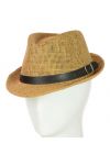 Шляпа Челентанка 12017-8 светло-коричневый