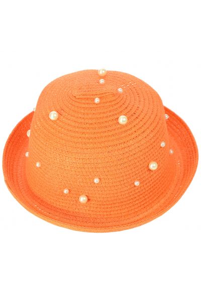 Шляпа детская 152017-8 оранжевый