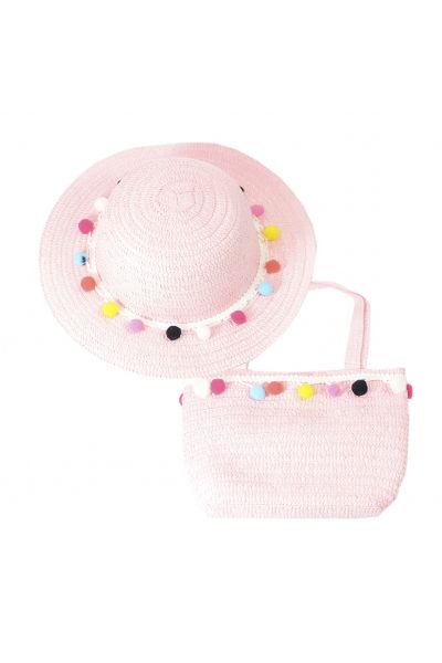 Шляпа детская 22017-7 розовый