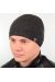 Шапка 1208 темно-сірий