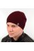 Шапка 13065 бордовый