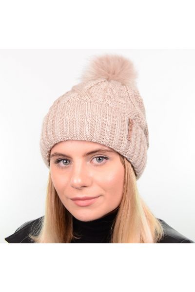 Шапка Olga 18092 светло-серый