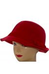 Шляпа фетровая F16009 красный