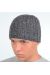 Шапка AL19333 чорний-світлосірий