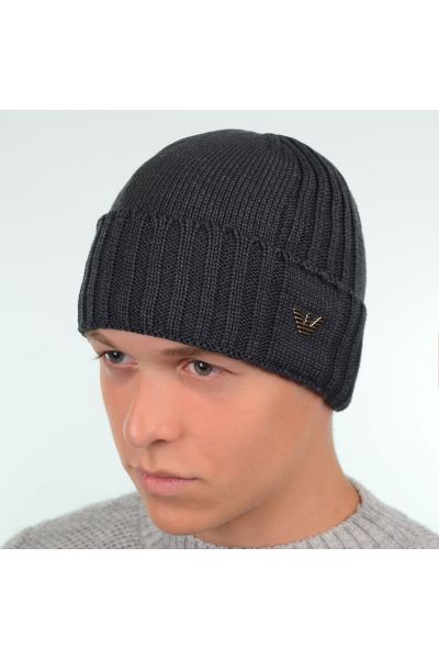 Шапка AL19304 темно-серый