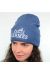 Шапка L19034 джинс