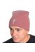 Шапка L19047 темная пудра